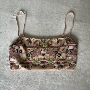 Beaded top! No brand tag